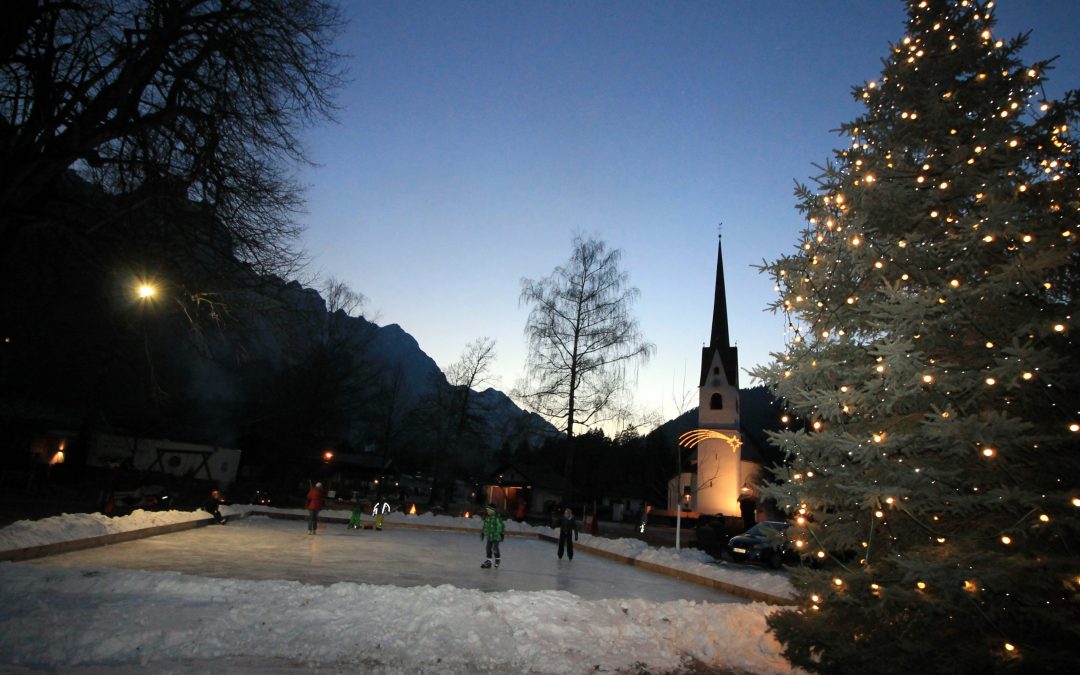 Eislaufplatz-Eröffnungsfeier