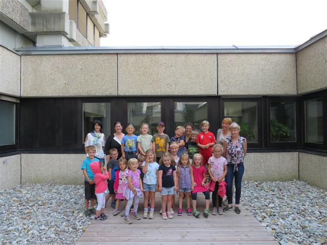 Kindergaten Amlach zu Besuch in der Bezirkshauptmannschaft Lienz