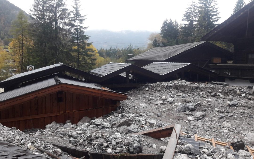 Unterstützung für Hochwasser-Opfer in Amlach