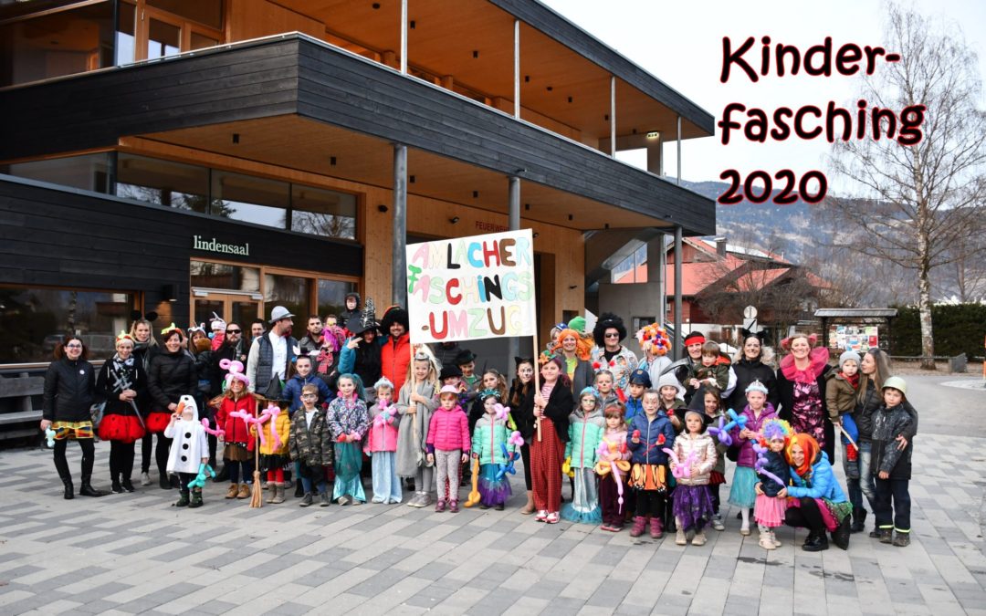 Kinderfasching 2020 in Amlach