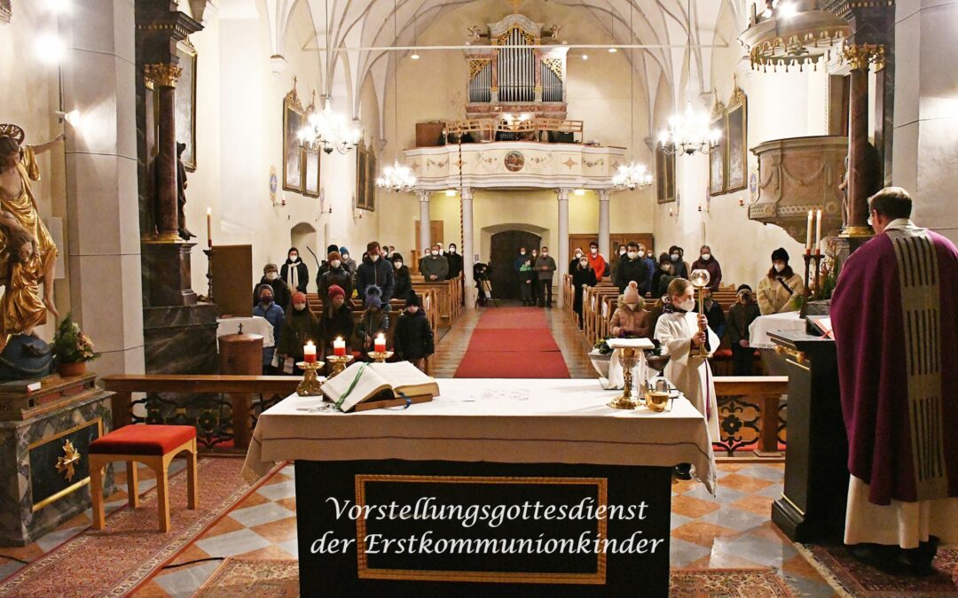 Vorstellungsgottesdienst Erstkommunionkinder 2021