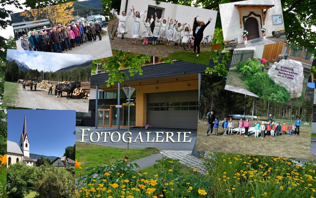 Die FOTOGALERIE in der Homepage