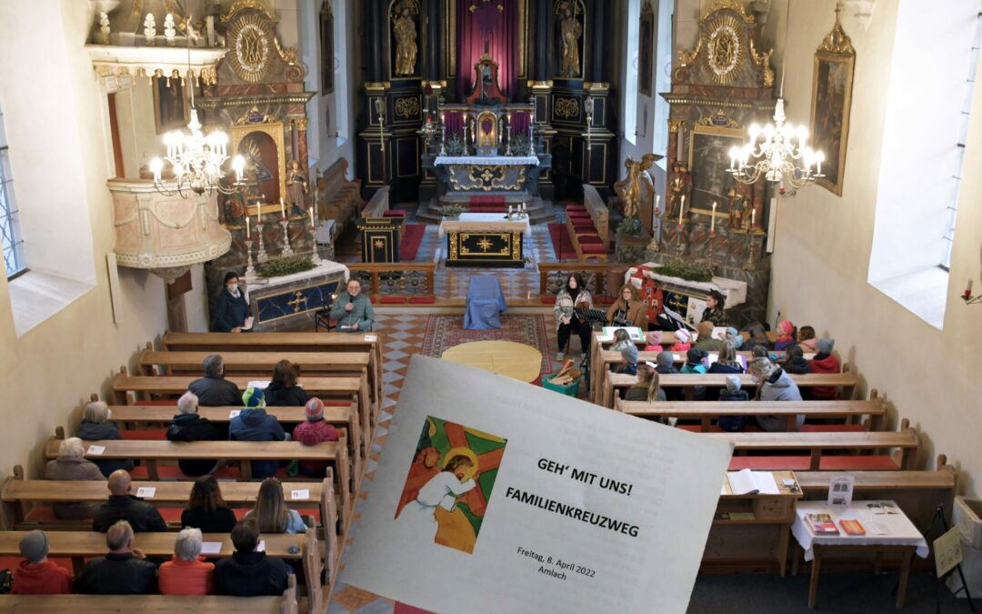 Familien-Kreuzweg „Geh`mit uns!“ 2022
