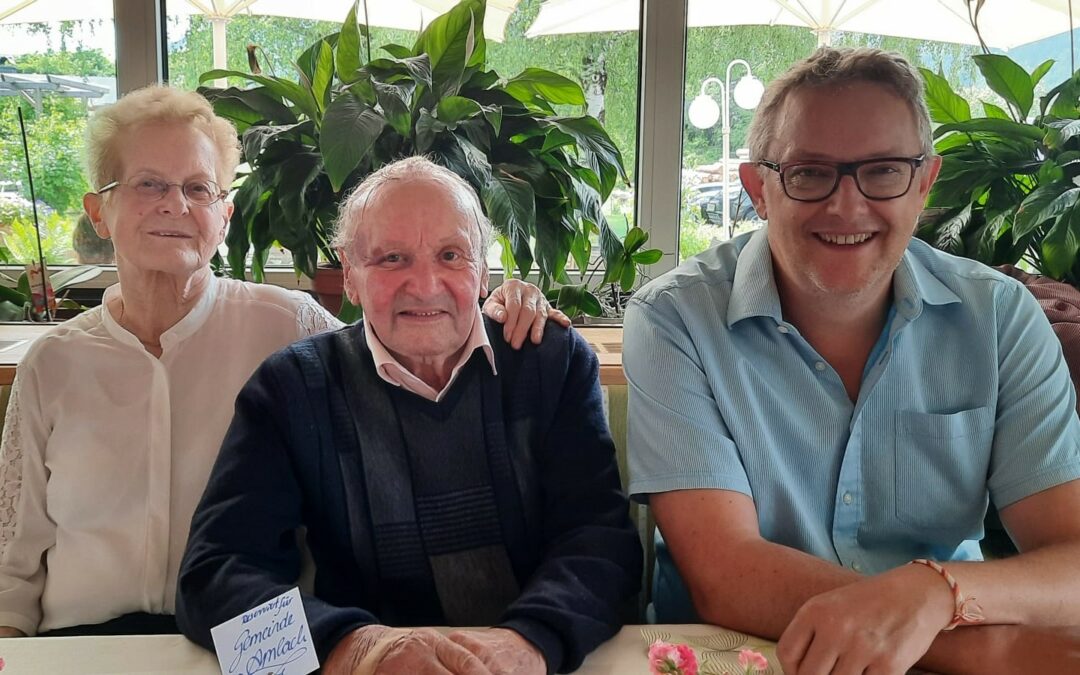 Herzlichen Glückwunsch zum 85igsten Geburtstag! Siegfried Libiseller
