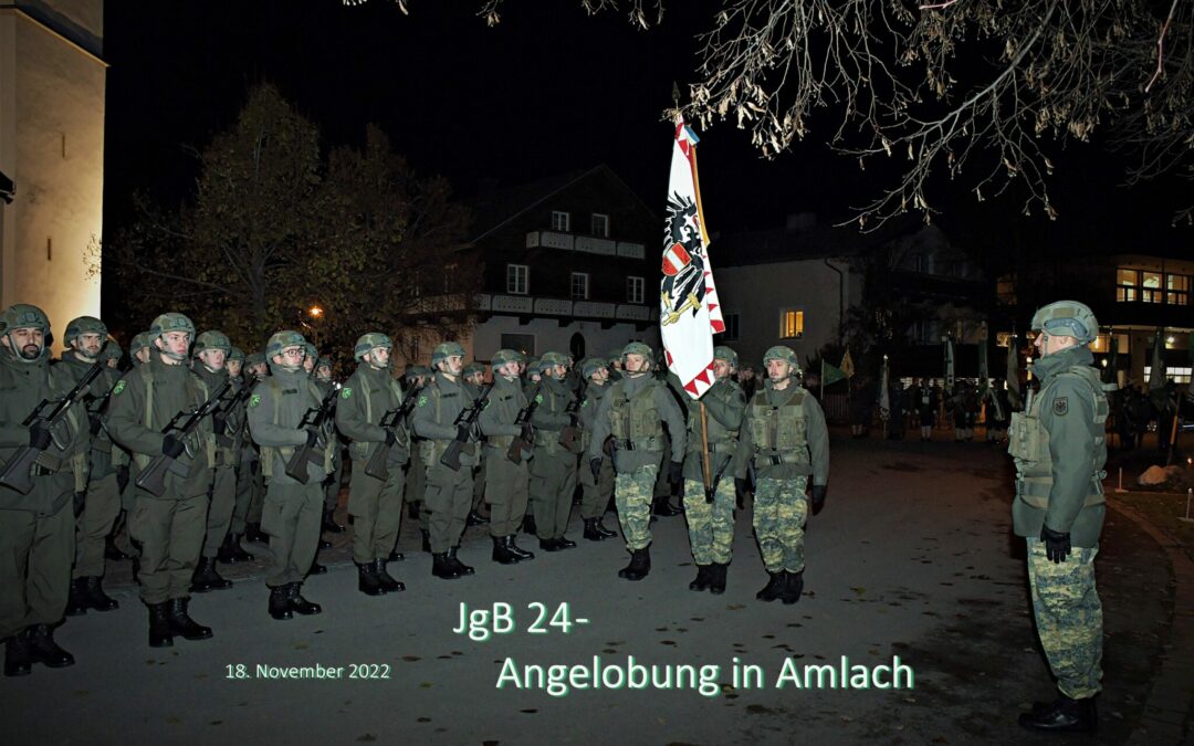 JgB 24 – Angelobung in Amlach