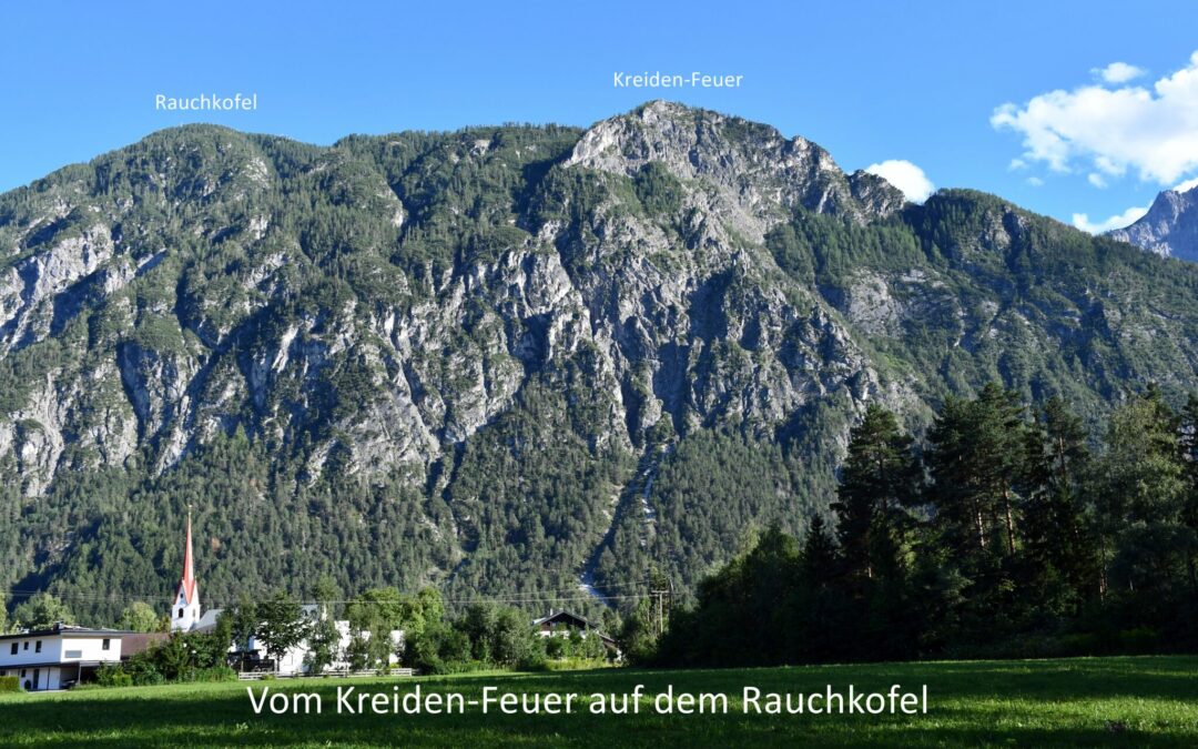 Kreiden-Feuer auf dem Rauchkofel