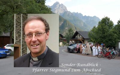 Sonderrundblick für Pfarrer Siegmund zum Abschied
