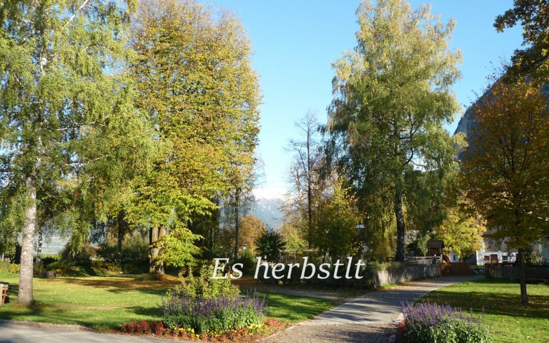 Es herbstlt
