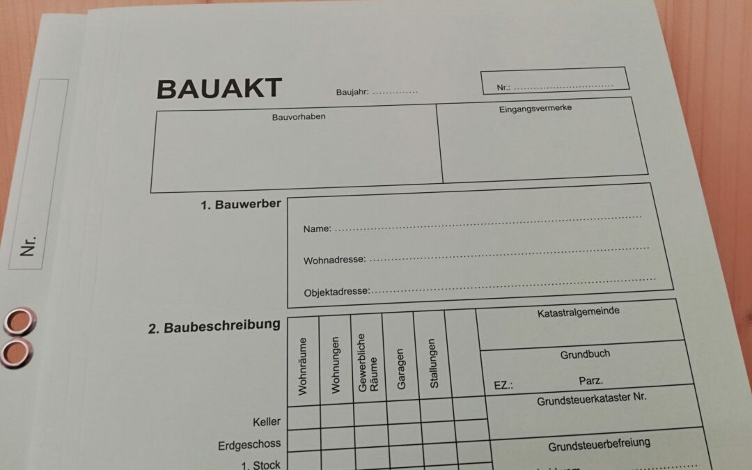 Ladung Bauverhandlung – Unterluggauer Christian, 23. Okt. 2024