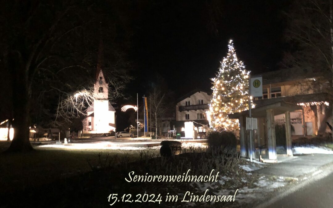 Seniorenweihnacht 2024