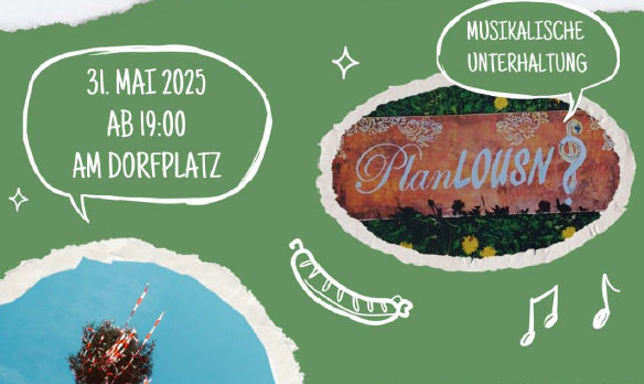 DÄMMERSCHOPPEN mit Maibaumverlosung 2025