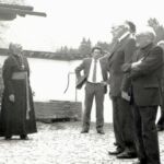 Besichtigung mit dem Gemeinderat Gemeinde Amlach - Kirchenvisitierung Mai 1985