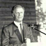 LH DI Dr. Alois Partl -14. 9. 1986- Gemeinde Amlach - Wappenverleihung 1986