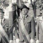 Soldatenkameradschaft Tristach-Amlach-Lavant -re. Franz Fröh Gemeinde Amlach - Wappenverleihung 1986